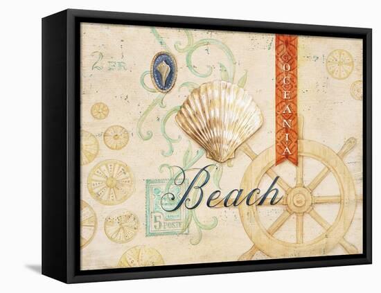 Beach Oceania-Angela Staehling-Framed Stretched Canvas