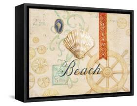 Beach Oceania-Angela Staehling-Framed Stretched Canvas