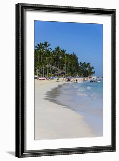 Beach of Bavaro, Punta Cana, Dominican Republic, West Indies, Caribbean, Central America-Michael-Framed Photographic Print