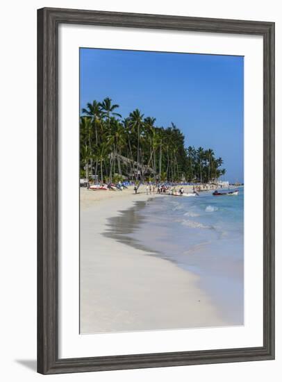 Beach of Bavaro, Punta Cana, Dominican Republic, West Indies, Caribbean, Central America-Michael-Framed Photographic Print