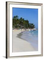 Beach of Bavaro, Punta Cana, Dominican Republic, West Indies, Caribbean, Central America-Michael-Framed Photographic Print