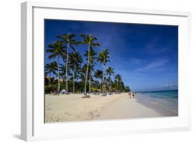 Beach of Bavaro, Punta Cana, Dominican Republic, West Indies, Caribbean, Central America-Michael-Framed Photographic Print