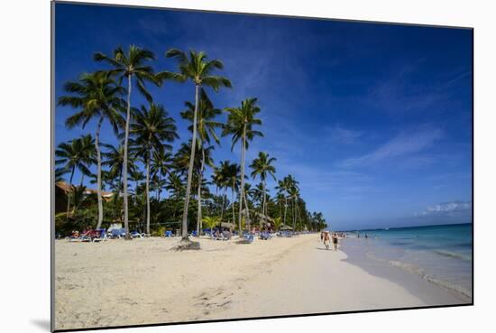 Beach of Bavaro, Punta Cana, Dominican Republic, West Indies, Caribbean, Central America-Michael-Mounted Photographic Print