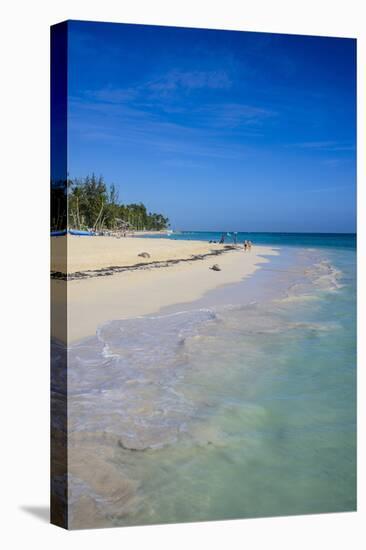Beach of Bavaro, Punta Cana, Dominican Republic, West Indies, Caribbean, Central America-Michael Runkel-Stretched Canvas