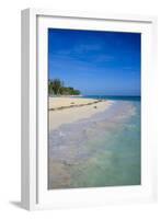 Beach of Bavaro, Punta Cana, Dominican Republic, West Indies, Caribbean, Central America-Michael Runkel-Framed Photographic Print