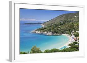 Beach of Cavoli, Island of Elba, Livorno Province, Tuscany, Italy-Markus Lange-Framed Photographic Print