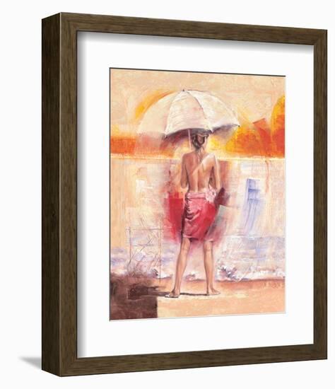 Beach of my Dreams-Talantbek Chekirov-Framed Art Print