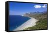 Beach of Nonza, Corsica, France, Mediterranean, Europe-Markus Lange-Framed Stretched Canvas