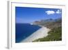 Beach of Nonza, Corsica, France, Mediterranean, Europe-Markus Lange-Framed Photographic Print