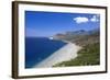 Beach of Nonza, Corsica, France, Mediterranean, Europe-Markus Lange-Framed Photographic Print