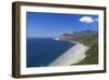 Beach of Nonza, Corsica, France, Mediterranean, Europe-Markus Lange-Framed Photographic Print