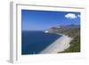 Beach of Nonza, Corsica, France, Mediterranean, Europe-Markus Lange-Framed Photographic Print