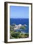 Beach of Palombaggia, Corsica, France, Mediterranean, Europe-Markus Lange-Framed Premium Photographic Print