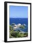 Beach of Palombaggia, Corsica, France, Mediterranean, Europe-Markus Lange-Framed Premium Photographic Print