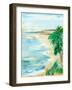 Beach of Paradise I-null-Framed Art Print