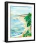 Beach of Paradise I-null-Framed Art Print