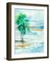 Beach of Paradise II-null-Framed Art Print