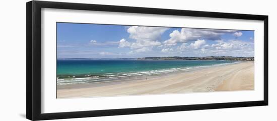 Beach of Pentrez Plage, Finistere, Brittany, France, Europe-Markus Lange-Framed Photographic Print