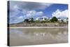 Beach of Pentrez Plage, Finistere, Brittany, France, Europe-Markus Lange-Stretched Canvas