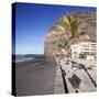 Beach of Puerto De Tazacorte, La Palma, Canary Islands, Spain, Europe-Markus Lange-Stretched Canvas