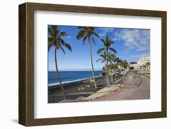 Beach of Puerto Naos, La Palma, Canary Islands, Spain, Europe-Gerhard Wild-Framed Photographic Print