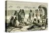 Beach of River Quillabamba 1869 Santa-Ana Peru-null-Stretched Canvas