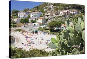 Beach of Seccheto, Island of Elba, Livorno Province, Tuscany, Italy-Markus Lange-Stretched Canvas