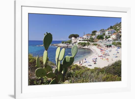 Beach of Seccheto, Island of Elba, Livorno Province, Tuscany, Italy-Markus Lange-Framed Photographic Print