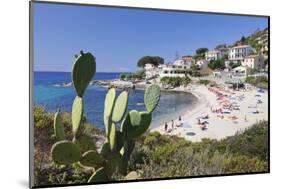 Beach of Seccheto, Island of Elba, Livorno Province, Tuscany, Italy-Markus Lange-Mounted Photographic Print
