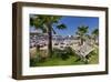 Beach of the Ambrosia Hotel in Bitez, Bodrum Peninsula, Mugla Province, Turkey-null-Framed Art Print