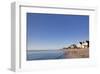 Beach of the Baltic Seaside Resort of Laboe, Schleswig-Holstein, Germany-null-Framed Art Print