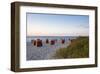 Beach of the Baltic Seaside Resort of Niendorf near the Borough of Timmendorfer Strand, Germany-null-Framed Art Print