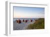 Beach of the Baltic Seaside Resort of Niendorf near the Borough of Timmendorfer Strand, Germany-null-Framed Art Print