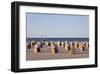 Beach of the Baltic Seaside Resort of Travemuende near Luebeck, Schleswig-Holstein, Germany-null-Framed Art Print