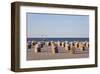 Beach of the Baltic Seaside Resort of Travemuende near Luebeck, Schleswig-Holstein, Germany-null-Framed Art Print