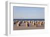 Beach of the Baltic Seaside Resort of Travemuende near Luebeck, Schleswig-Holstein, Germany-null-Framed Art Print