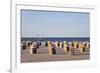 Beach of the Baltic Seaside Resort of Travemuende near Luebeck, Schleswig-Holstein, Germany-null-Framed Art Print