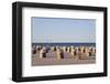 Beach of the Baltic Seaside Resort of Travemuende near Luebeck, Schleswig-Holstein, Germany-null-Framed Art Print