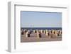 Beach of the Baltic Seaside Resort of Travemuende near Luebeck, Schleswig-Holstein, Germany-null-Framed Art Print