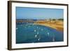 Beach of Tregastel, Cote De Granit Rose, Cotes D'Armor, Brittany, France, Europe-Tuul-Framed Photographic Print