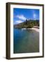 Beach on a Mountain Lake in Los Alerces National Park, Chubut, Patagonia, Argentina, South America-Michael Runkel-Framed Photographic Print