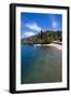 Beach on a Mountain Lake in Los Alerces National Park, Chubut, Patagonia, Argentina, South America-Michael Runkel-Framed Photographic Print