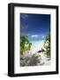 Beach on Desert Island, Maldives, Indian Ocean, Asia-Sakis Papadopoulos-Framed Photographic Print