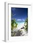 Beach on Desert Island, Maldives, Indian Ocean, Asia-Sakis Papadopoulos-Framed Photographic Print