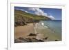 Beach on Dunmore Head, at the western end of the Dingle Peninsula, County Kerry, Munster, Republic-Nigel Hicks-Framed Photographic Print