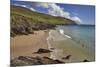 Beach on Dunmore Head, at the western end of the Dingle Peninsula, County Kerry, Munster, Republic-Nigel Hicks-Mounted Photographic Print