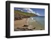 Beach on Dunmore Head, at the western end of the Dingle Peninsula, County Kerry, Munster, Republic-Nigel Hicks-Framed Photographic Print