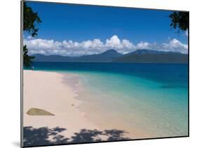 Beach on Fitzroy Island, Queensland, Australia-Michele Falzone-Mounted Photographic Print