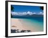 Beach on Fitzroy Island, Queensland, Australia-Michele Falzone-Framed Photographic Print