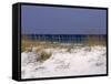 Beach on Gulf of Mexico, Al-Sherwood Hoffman-Framed Stretched Canvas